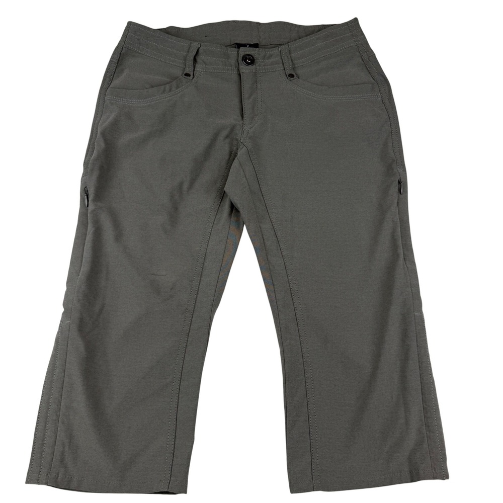 KUHL Splash Kapri Pants Women 2 Quick Dry Hiking Outdoor Cargo Capri